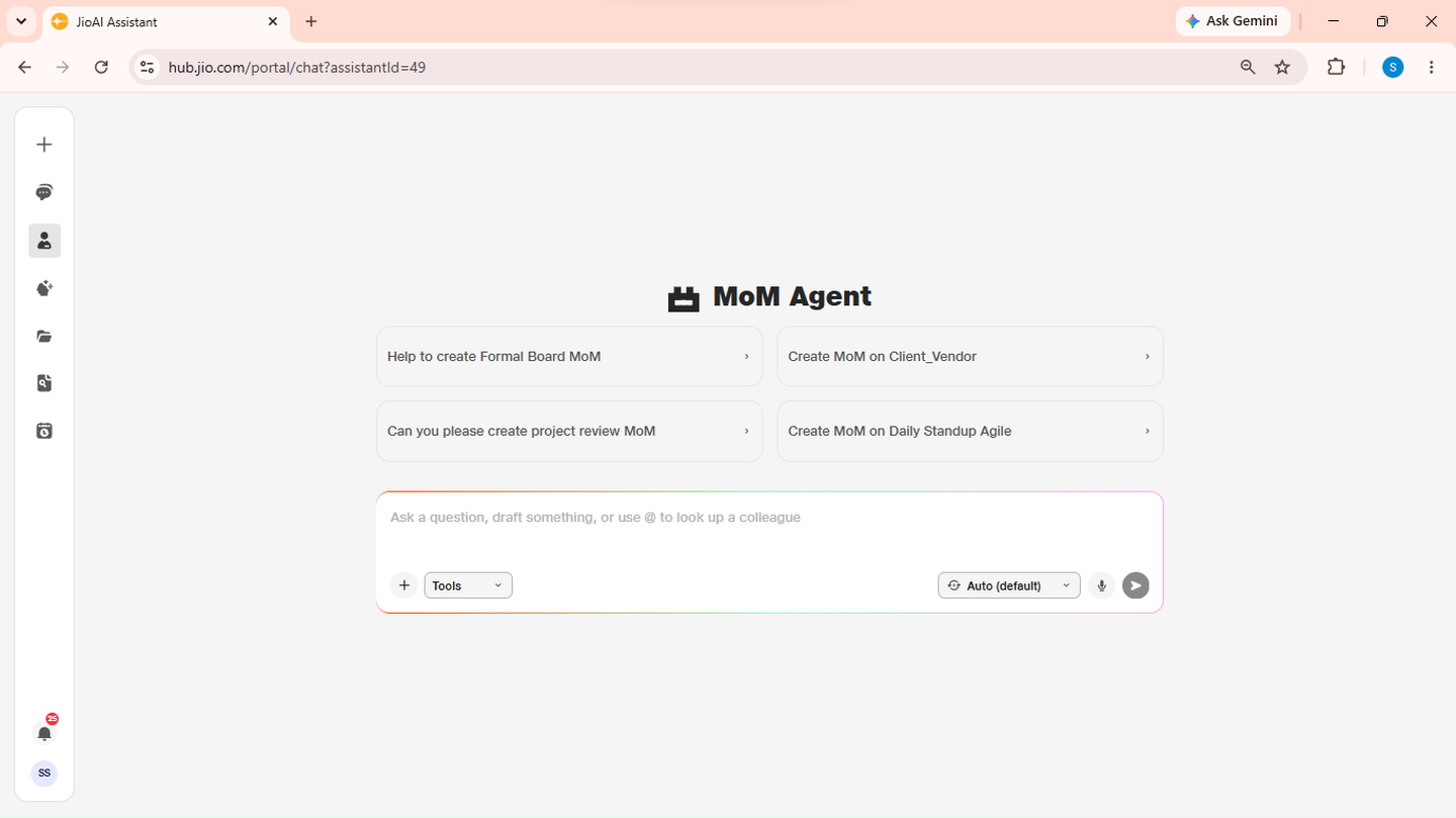Launch MoM Agent