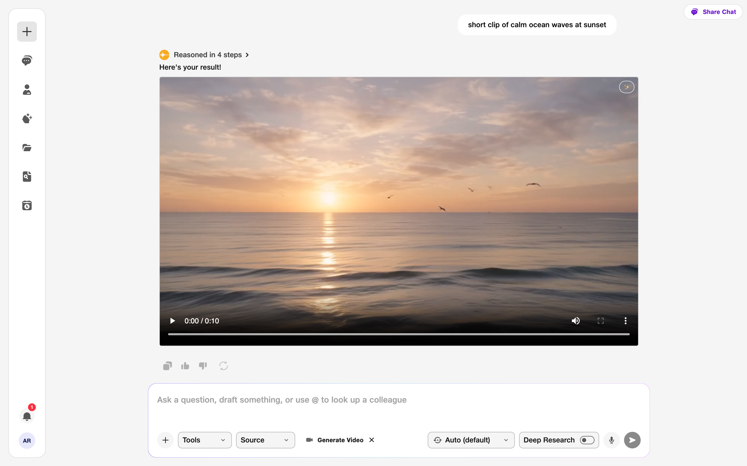 Video created